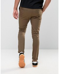 olivgrüne Chinohose von Asos