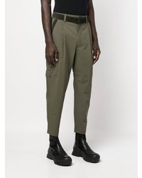 olivgrüne Chinohose von White Mountaineering