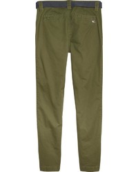 olivgrüne Chinohose von Tommy Jeans