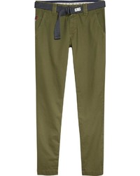 olivgrüne Chinohose von Tommy Jeans