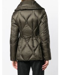 olivgrüne Daunenjacke von Moncler