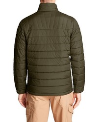 olivgrüne Daunenjacke von Eddie Bauer