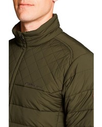 olivgrüne Daunenjacke von Eddie Bauer