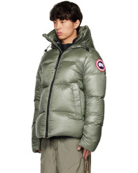 olivgrüne Daunenjacke von Canada Goose