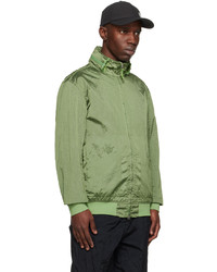 olivgrüne Daunenjacke von Stone Island