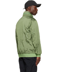 olivgrüne Daunenjacke von Stone Island