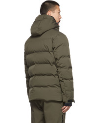 olivgrüne Daunenjacke von MONCLER GRENOBLE