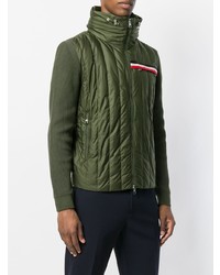 olivgrüne Daunenjacke von Moncler