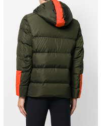 olivgrüne Daunenjacke von Moncler