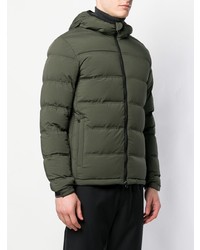 olivgrüne Daunenjacke von Ea7 Emporio Armani