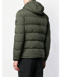 olivgrüne Daunenjacke von Ea7 Emporio Armani