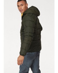 olivgrüne Daunenjacke von Jack & Jones