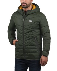 olivgrüne Daunenjacke von Jack & Jones