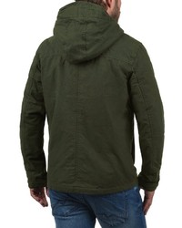 olivgrüne Daunenjacke von Jack & Jones