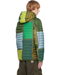 olivgrüne Daunenjacke von MONCLER GRENOBLE