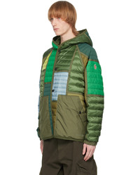 olivgrüne Daunenjacke von MONCLER GRENOBLE