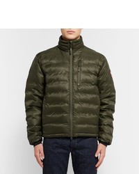 olivgrüne Daunenjacke von Canada Goose