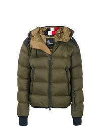 olivgrüne Daunenjacke von MONCLER GRENOBLE