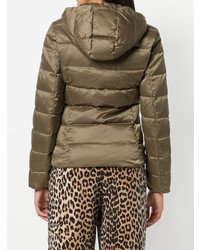 olivgrüne Daunenjacke von Ea7 Emporio Armani