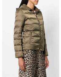 olivgrüne Daunenjacke von Ea7 Emporio Armani