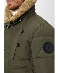 olivgrüne Daunenjacke von S4 JACKETS