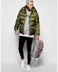 olivgrüne Daunenjacke von Penfield