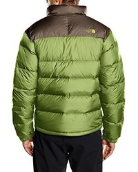 olivgrüne Daunenjacke von The North Face