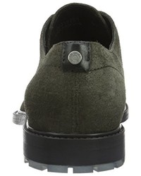 olivgrüne Derby Schuhe von Boss Orange