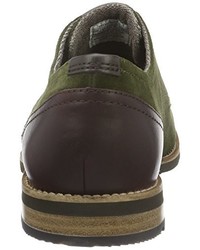 olivgrüne Derby Schuhe von Rockport