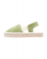 olivgrüne Espadrilles von Even&Odd