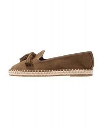 olivgrüne Espadrilles von River Island
