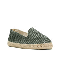 olivgrüne Espadrilles von Manebi