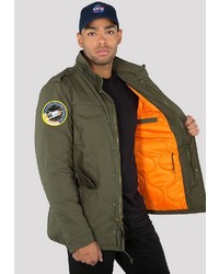 olivgrüne Feldjacke von Alpha Industries