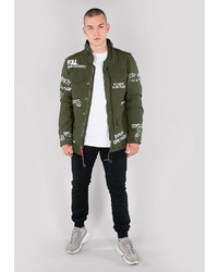 olivgrüne Feldjacke von Alpha Industries