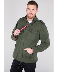 olivgrüne Feldjacke von Alpha Industries