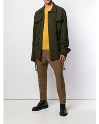 olivgrüne Feldjacke von Haider Ackermann