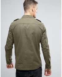 olivgrüne Feldjacke von Jack and Jones