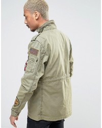 olivgrüne Feldjacke von Alpha Industries