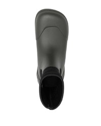 olivgrüne Gummi Chelsea Boots von Ambush