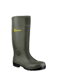 olivgrüne Gummistiefel von Amblers Safety