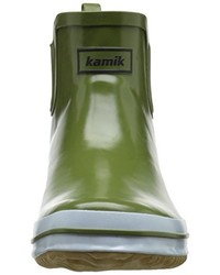 olivgrüne Gummistiefel von Kamik