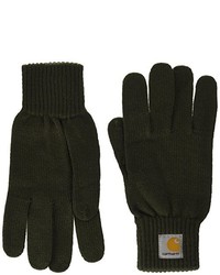 olivgrüne Handschuhe von Carhartt
