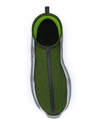 olivgrüne hohe Sneakers von Swear