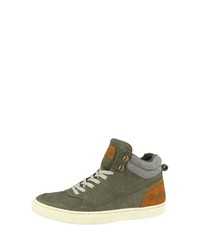 olivgrüne hohe Sneakers von Bullboxer