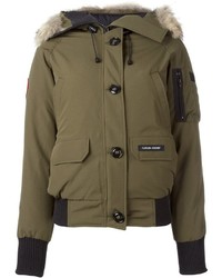 olivgrüne Jacke von Canada Goose