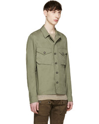 olivgrüne Jacke von Belstaff