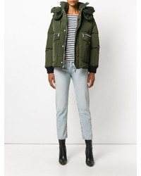 olivgrüne Jacke von Dsquared2