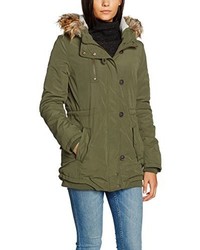 olivgrüne Jacke von Only