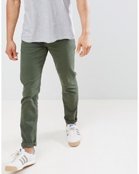olivgrüne Jeans von ASOS DESIGN