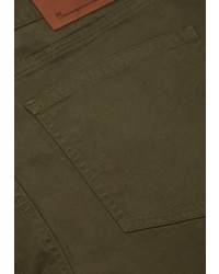 olivgrüne Jeans von KnowledgeCotton Apparel